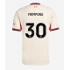 Liverpool Jeremie Frimpong #30 Gostujuci Dres 2025-26 Kratak Rukav Liverpool Jeremie Frimpong #30 Gostujuci Dres 2025-26 Kratak Rukav
